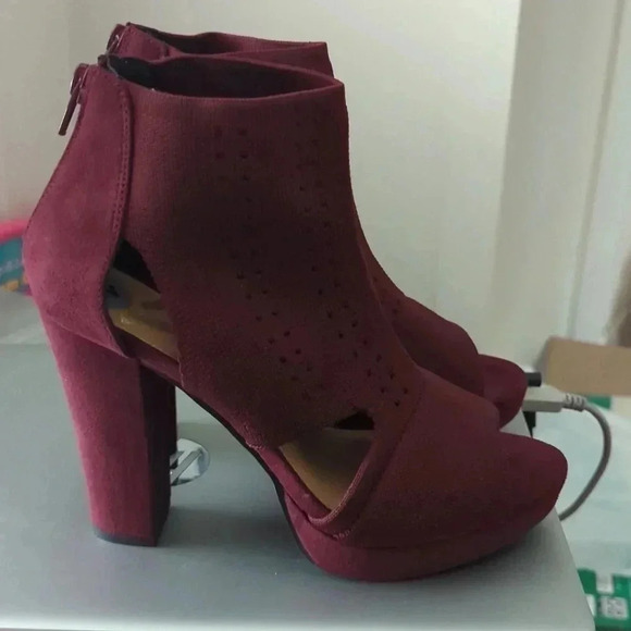 Report women's open toe heels booties - Picture 4 of 6